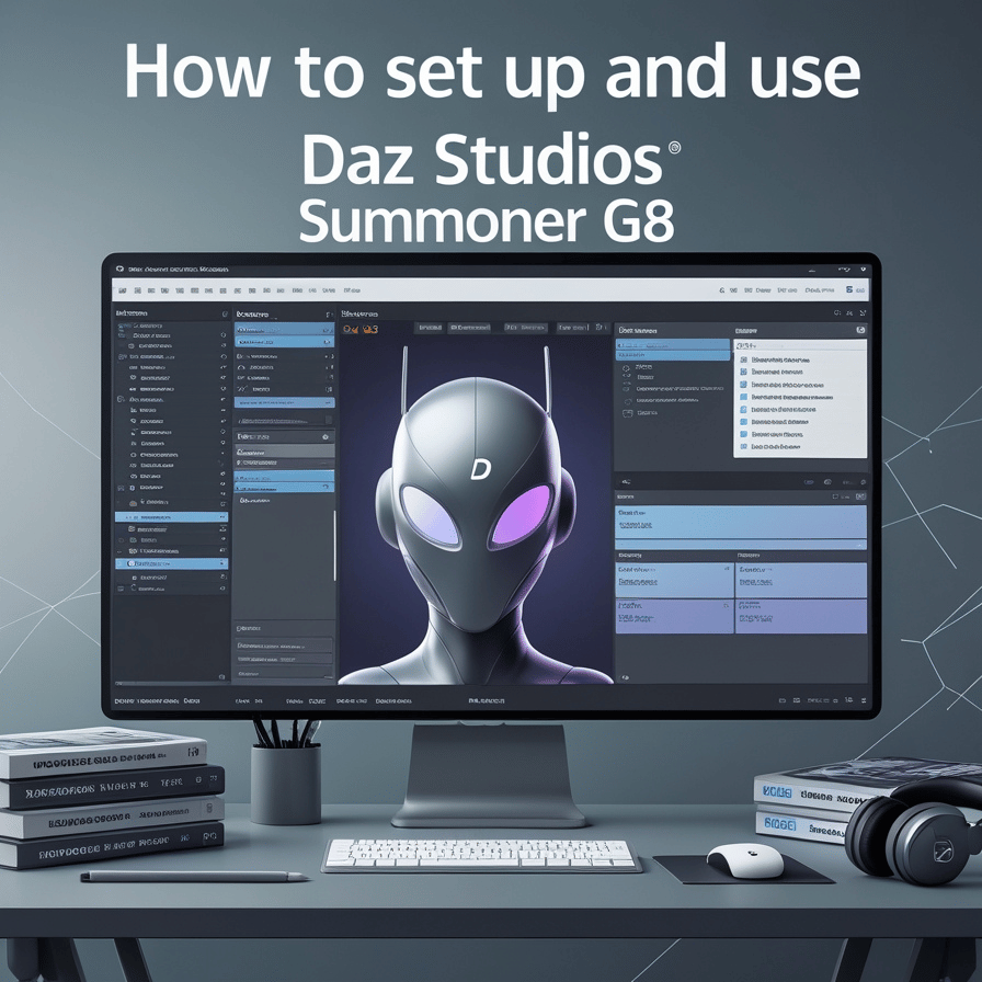 How to Set Up and Use Daz Studios Summoner G8