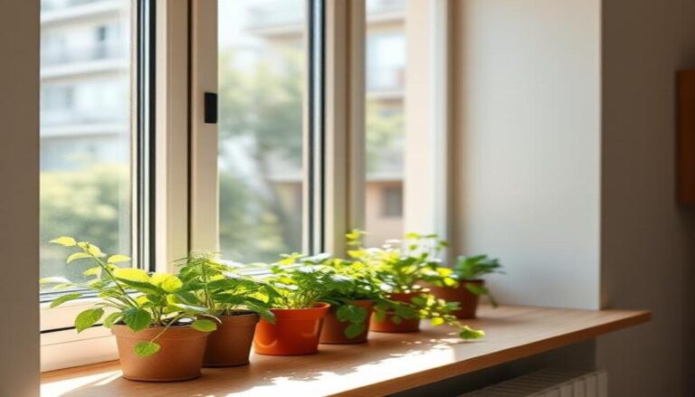 micro-herb garden for apartments
