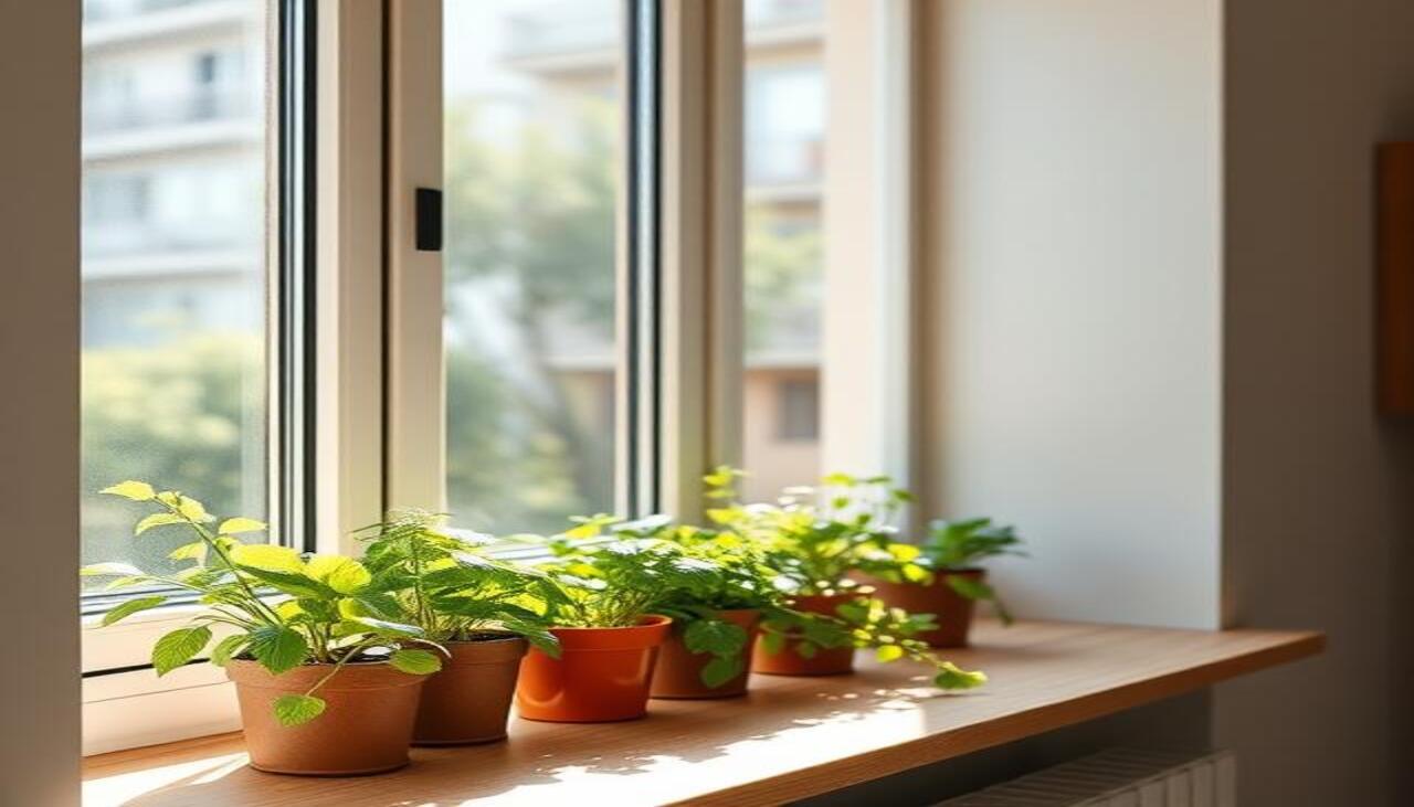 micro-herb garden for apartments
