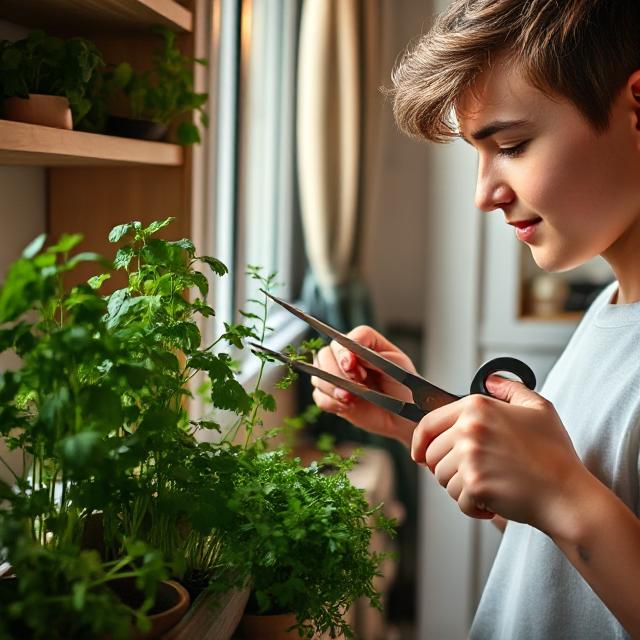 micro-herb garden for apartments