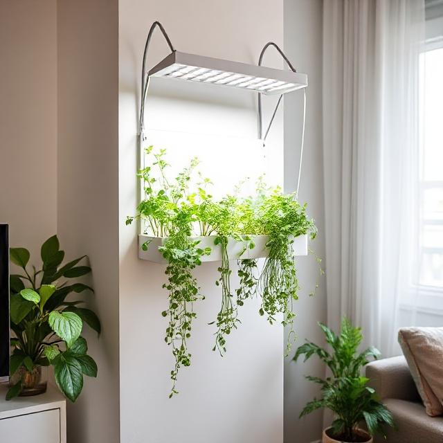 micro-herb garden for apartments