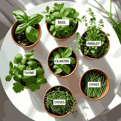 Best herbs for indoor gardening in small containers
