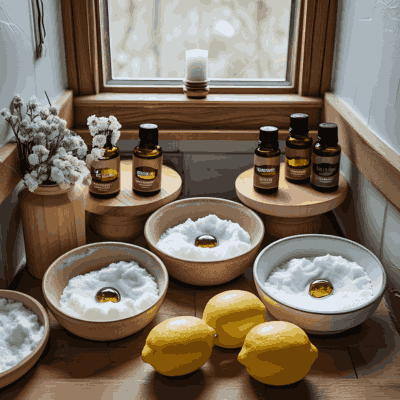 Natural Glass Cleaner for Streak-Free Windows in Small Homes