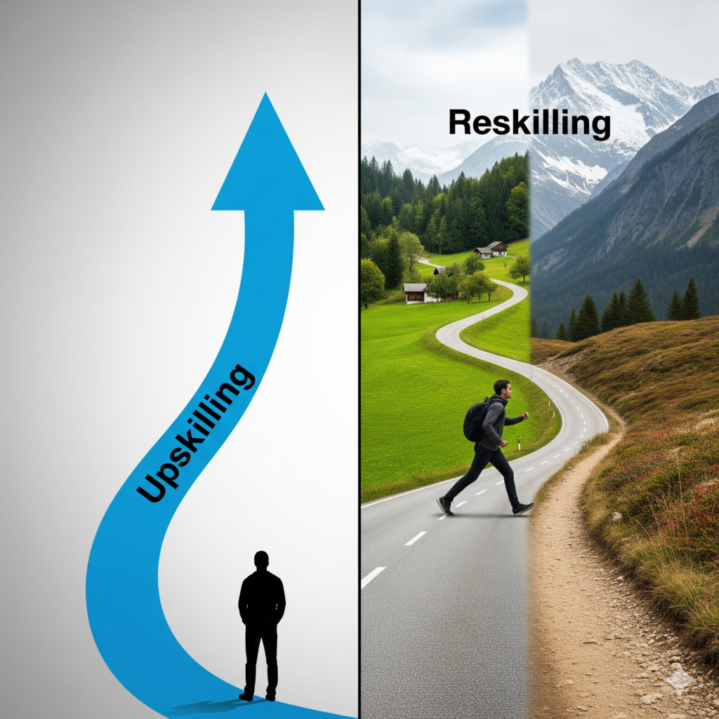 Reskilling vs. Upskilling: What's the Difference?